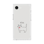 プレミアムスクエアケース［ 蝶ネクタイねこ - White ］