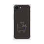 プレミアムスクエアケース［ 蝶ネクタイねこ - Black ］