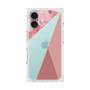 プレミアムスクエアケース［ マーブルトライアングルパレット - Pink ］