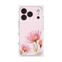 プレミアムスクエアケース［ Natural Flower - Pink ］