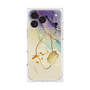 プレミアムスクエアケース［ Marble Nuance Painting Purple ］