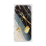 プレミアムスクエアケース［ Marble Nuance Painting Black ］