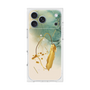 プレミアムスクエアケース［ Marble Nuance Painting Green ］