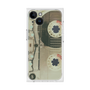プレミアムスクエアケース［ RETORO CASSETTE TAPE - Skeleton Red ］