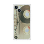 プレミアムスクエアケース［ RETORO CASSETTE TAPE - Skeleton Red ］