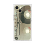 プレミアムスクエアケース［ RETORO CASSETTE TAPE - Skeleton Red ］