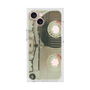 プレミアムスクエアケース［ RETORO CASSETTE TAPE - Skeleton Red ］