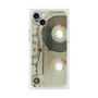 プレミアムスクエアケース［ RETORO CASSETTE TAPE - Skeleton Red ］