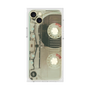 プレミアムスクエアケース［ RETORO CASSETTE TAPE - Skeleton Red ］