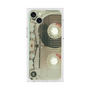 プレミアムスクエアケース［ RETORO CASSETTE TAPE - Skeleton Red ］