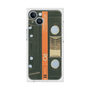 プレミアムスクエアケース［ RETORO CASSETTE TAPE - Opacity Black ］