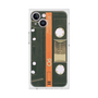 プレミアムスクエアケース［ RETORO CASSETTE TAPE - Opacity Black ］
