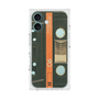 プレミアムスクエアケース［ RETORO CASSETTE TAPE - Opacity Black ］