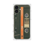 プレミアムスクエアケース［ RETORO CASSETTE TAPE - Opacity Black ］