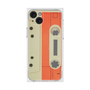 プレミアムスクエアケース［ RETORO CASSETTE TAPE - Opacity White ］