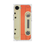 プレミアムスクエアケース［ RETORO CASSETTE TAPE - Opacity White ］