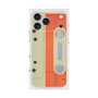 プレミアムスクエアケース［ RETORO CASSETTE TAPE - Opacity White ］