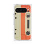 プレミアムスクエアケース［ RETORO CASSETTE TAPE - Opacity White ］