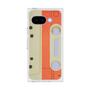 プレミアムスクエアケース［ RETORO CASSETTE TAPE - Opacity White ］