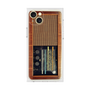 プレミアムスクエアケース［ RETORO RADIO - Brown ］