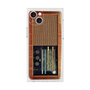 プレミアムスクエアケース［ RETORO RADIO - Brown ］