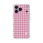 プレミアムスクエアケース［ Checkered Pink - ギンガムチェック ピンク ］