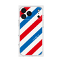 プレミアムスクエアケース［ Big Stripe - Red × Blue ］
