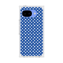 プレミアムスクエアケース［ Small Dot - Blue ］