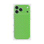 プレミアムスクエアケース［ Small Dot - Green ］