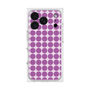 プレミアムスクエアケース［ Big Dot - Purple ］