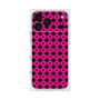 プレミアムスクエアケース［ Shower Dot - Pink ］