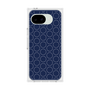 プレミアムスクエアケース［ Dot Circle - Navy ］
