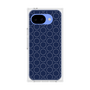 プレミアムスクエアケース［ Dot Circle - Navy ］