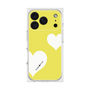 プレミアムスクエアケース［ Two Hearts - Yellow ］