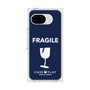 プレミアムスクエアケース［ FRAGILE - Navy ］