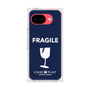 プレミアムスクエアケース［ FRAGILE - Navy ］