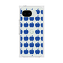 プレミアムスクエアケース［ Apple - Blue ］