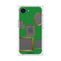 プレミアムスクエアケース［ Photo Frames - Green ］