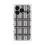 プレミアムスクエアケース［ Tartan Check - Gray ］