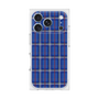 プレミアムスクエアケース［ Tartan Check - Blue ］