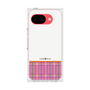 プレミアムスクエアケース［ CASEPLAY Tartan Check - Pink ］
