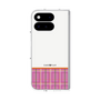 プレミアムスクエアケース［ CASEPLAY Tartan Check - Pink ］