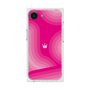 プレミアムスクエアケース［ CASEPLAY Winding Pattern - Pink ］