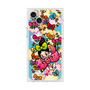 プレミアムスクエアケース［ アクビガール - フラワーリボン ］