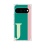 プレミアムスクエアケース［ オリジナル - initial color line - J green ］