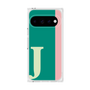 プレミアムスクエアケース［ オリジナル - initial color line - J green ］