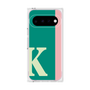 プレミアムスクエアケース［ オリジナル - initial color line - K green ］