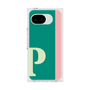 プレミアムスクエアケース［ オリジナル - initial color line - P green ］