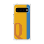 プレミアムスクエアケース［ オリジナル - initial color line - Q orange ］