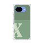プレミアムスクエアケース［ オリジナル - initial two tone - X green ］